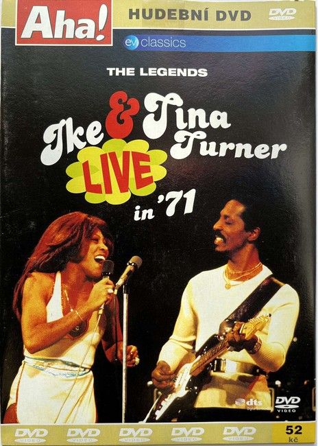 Музичний (DVD, DVD-Video) диск Ike & Tina Turner – The Legends Live In '71|Айк і Тіна Тернер