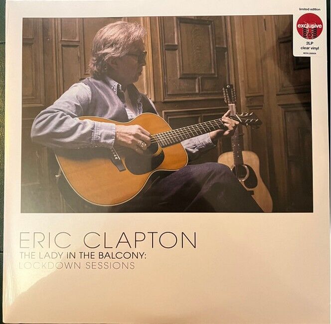 Платівка Eric Clapton – The Lady In The Balcony: Lockdown Sessions|Ерік Клептон(2xLP, Clear)