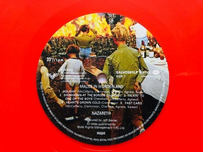 Nazareth – Malice In Wonderland (Red) (Vinyl)