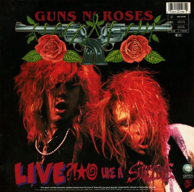 Платівка Guns N' Roses – G N' R Lies|Guns N' Roses-G N' R Брехня