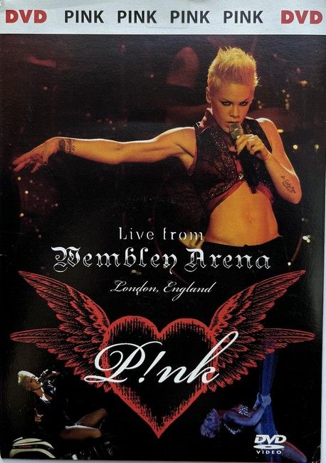 Музичний (DVD, DVD-Video) диск Pink – Live From Wembley Arena London England|Пінк-Наживо з Wembley Arena, Лондон, Англія