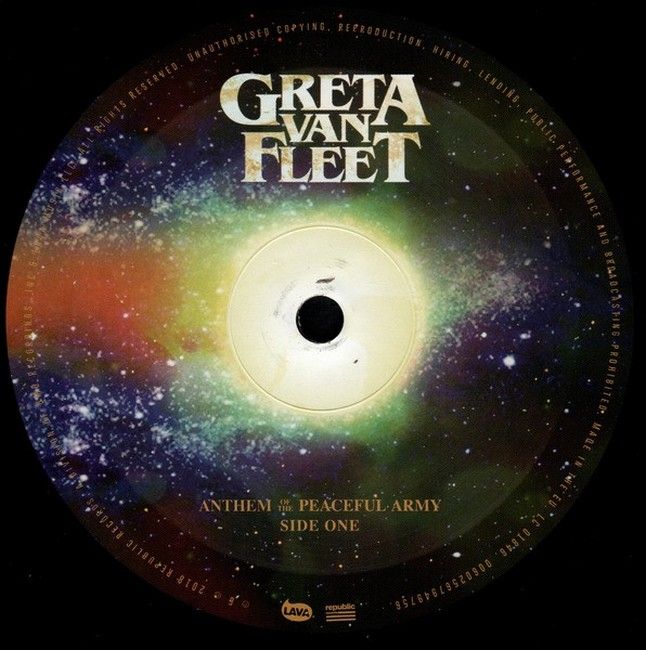 Greta Van Fleet – Anthem Of The Peaceful Army (LP, Album, Vinyl)