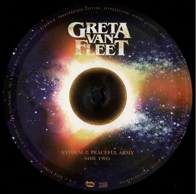 Greta Van Fleet – Anthem Of The Peaceful Army (LP, Album, Vinyl)