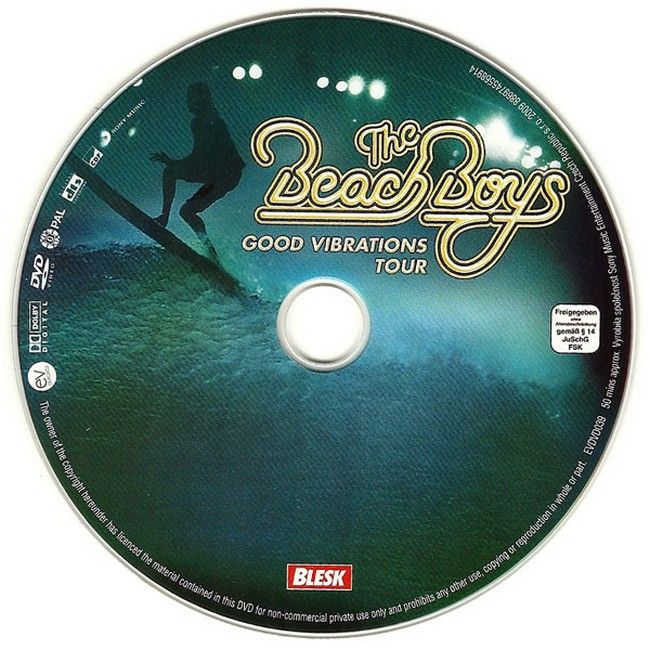 Музичний (DVD, DVD-Video) диск The Beach Boys – Good Vibrations Tou|Біч Бойз
