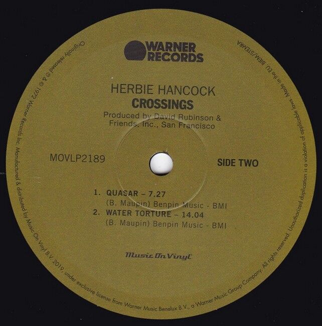 Платівка Herbie Hancock – Crossings|Гербі Хенкок-Переходи