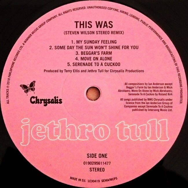 Jethro Tull – This Was (180 Gram, Reissue) (Vinyl)