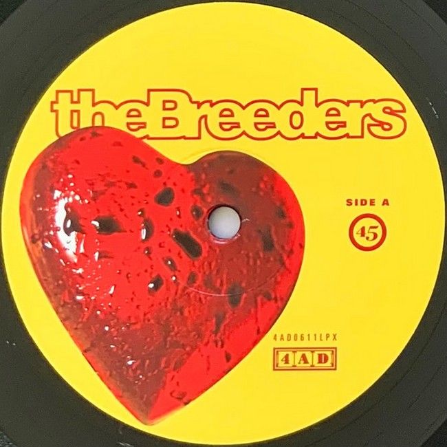 The Breeders – Last Splash (2LP+EP, 12", 45 RPM, Album, Reissue, Remastered, Single Sided, Etched, All Media, Limited Edition, Vinyl)