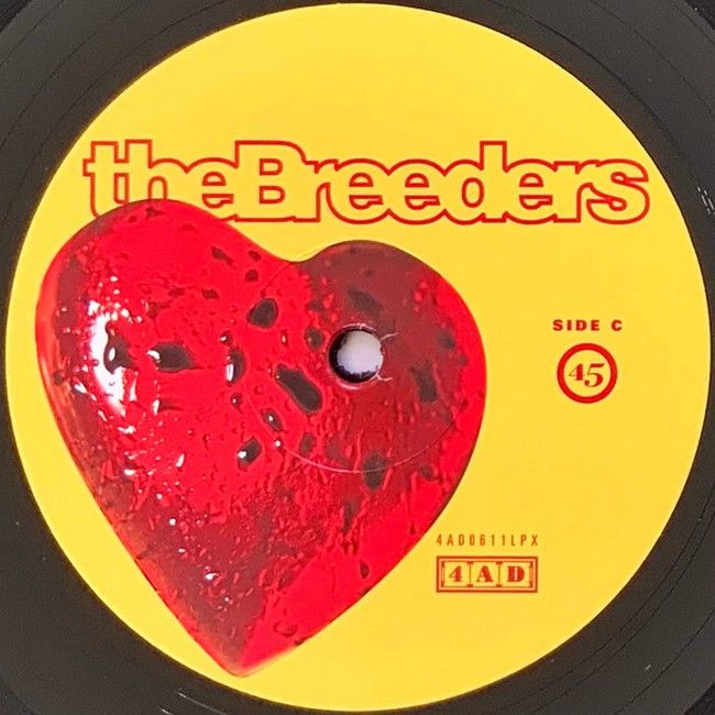 The Breeders – Last Splash (2LP+EP, 12", 45 RPM, Album, Reissue, Remastered, Single Sided, Etched, All Media, Limited Edition, Vinyl)