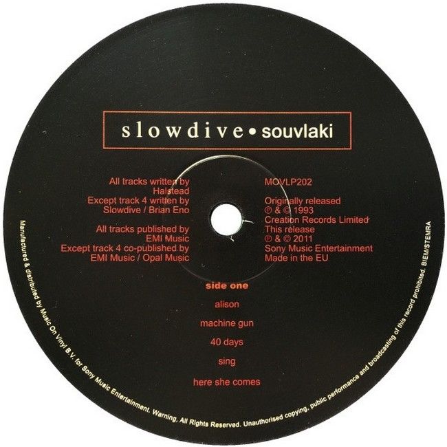 Slowdive – Souvlaki (LP, Album, Reissue, Vinyl)