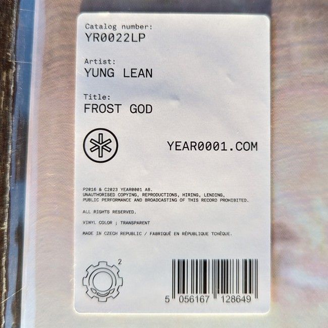 Платівка Yung Lean – Frost God|Юнг Лін-Мороз Бог