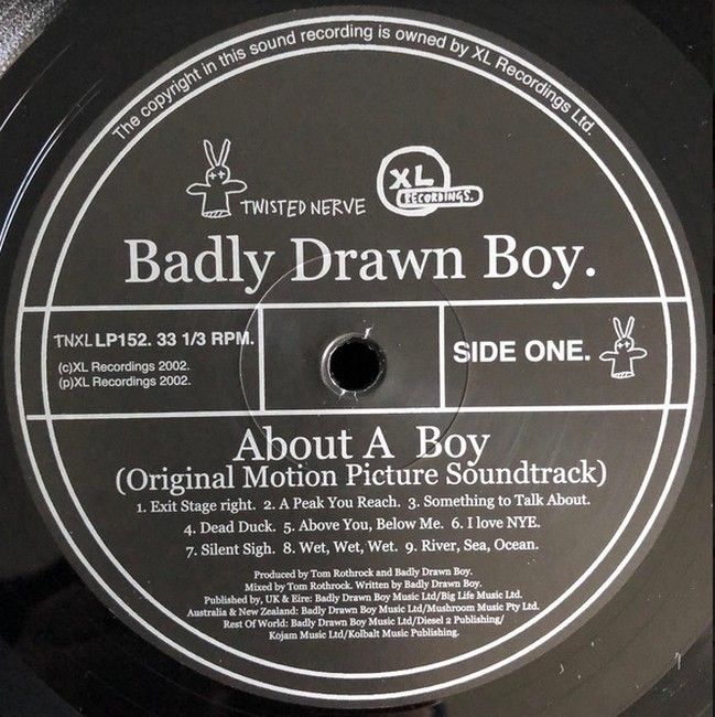 Badly Drawn Boy – About A Boy (LP, Album, Vinyl)