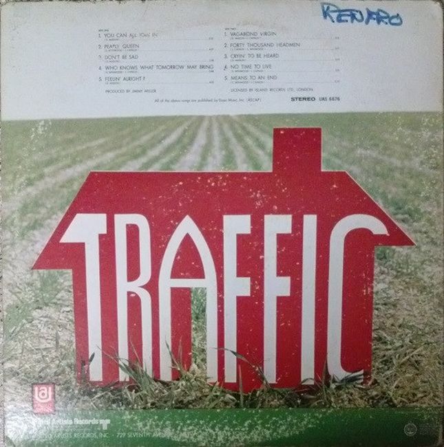 Платівка Трафік | Traffic – Traffic