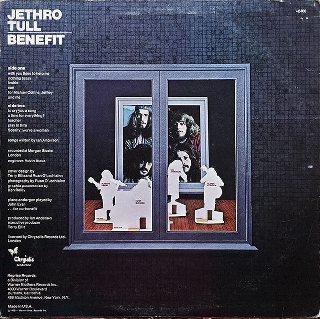 Платівка Jethro Tull – Benefit | Джетро Тал