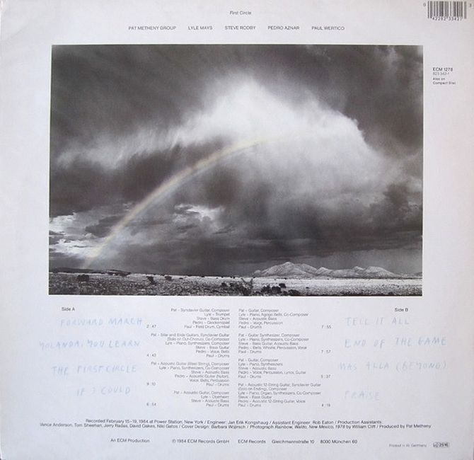 Pat Metheny Group – First Circle (Vinyl)