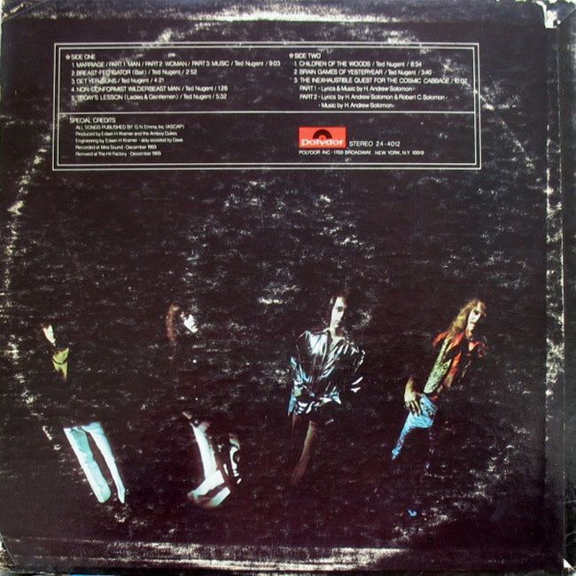 Amboy Dukes – Marriage On The Rocks - Rock Bottom