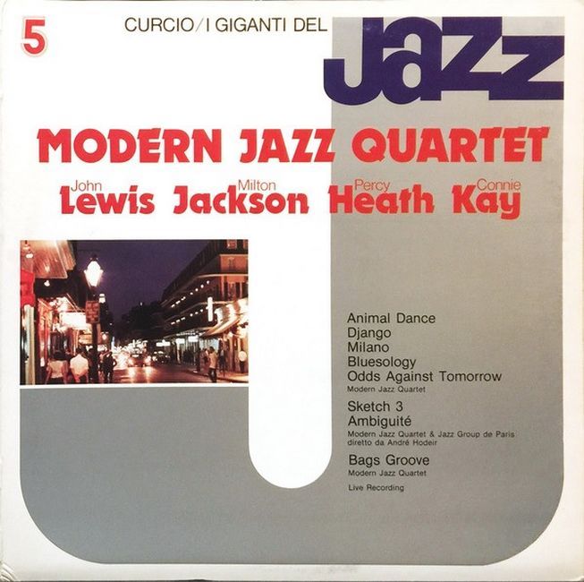 Modern Jazz Quartet / John Lewis (2), Milton Jackson, Percy Heath, Connie Kay – I Giganti Del Jazz Vol. 5 (Vinyl)