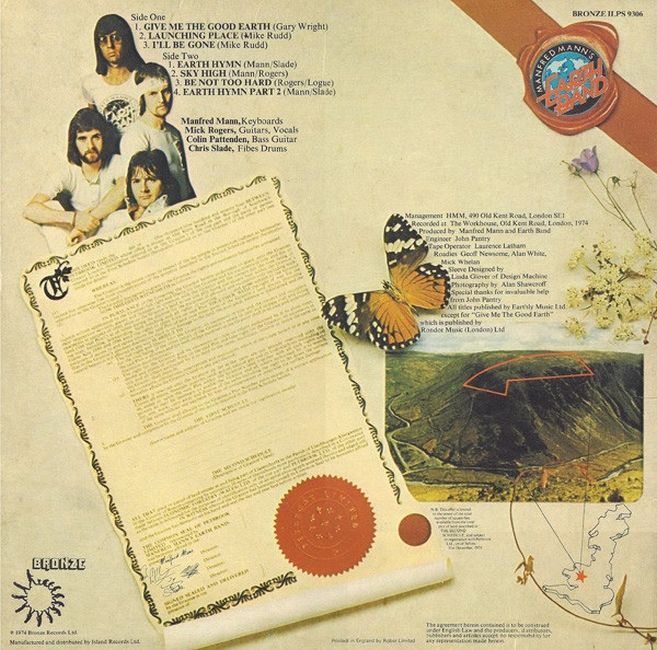 Manfred Mann's Earth Band – The Good Earth