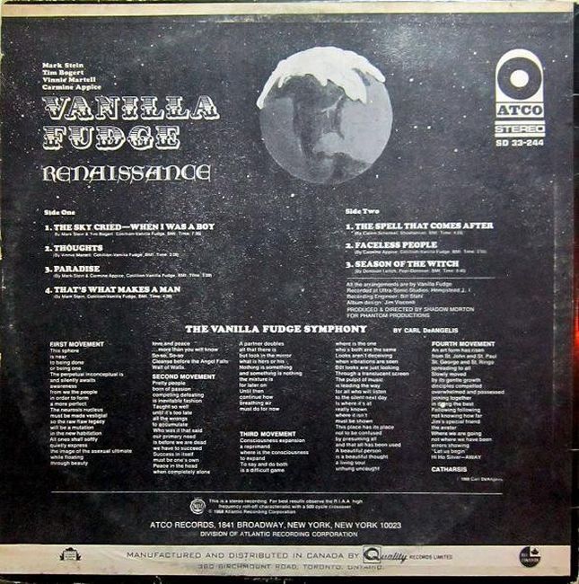 Vanilla Fudge – Renaissance
