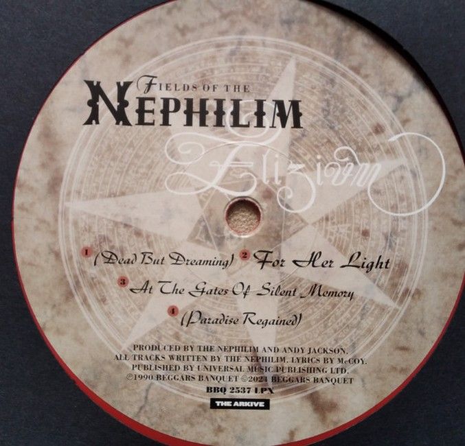 Fields Of The Nephilim – Elizium (2LP, Album, Deluxe Edition, Reissue, Stereo, Brick Red, Expanded, Vinyl)