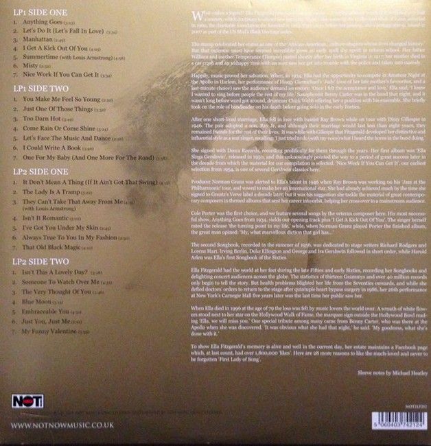 Ella Fitzgerald – Gold: The Original Classics (2LP, Compilation, 180 Gram, Vinyl)