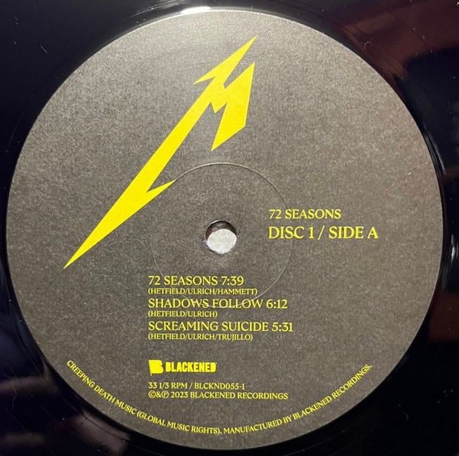 Metallica – 72 Seasons (2LP, Album, Limited Edition, Stereo, Midnight Violet Vinyl)