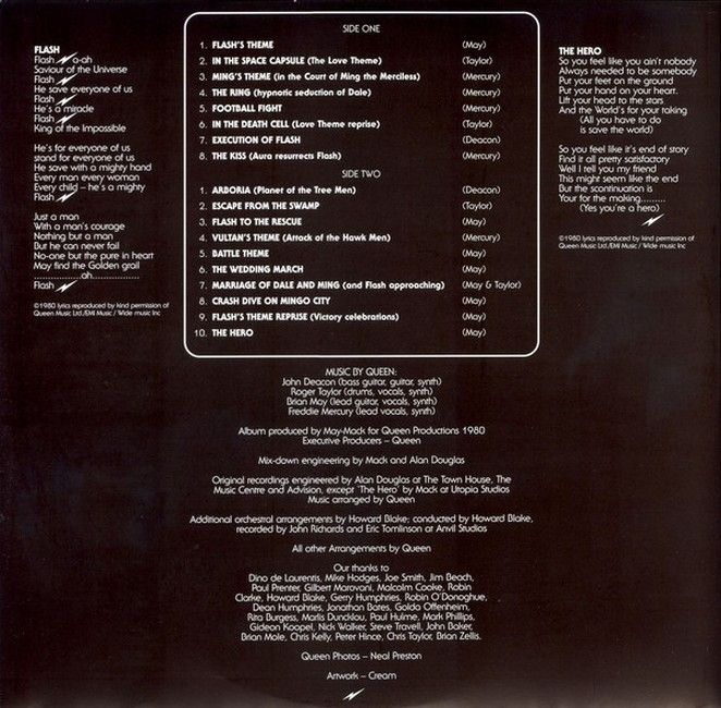 Queen – Flash Gordon (Original Soundtrack Music) (LP, Album, Reissue, Remastered, Vinyl)