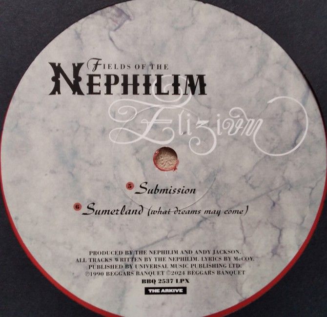 Fields Of The Nephilim – Elizium (2LP, Album, Deluxe Edition, Reissue, Stereo, Brick Red, Expanded, Vinyl)