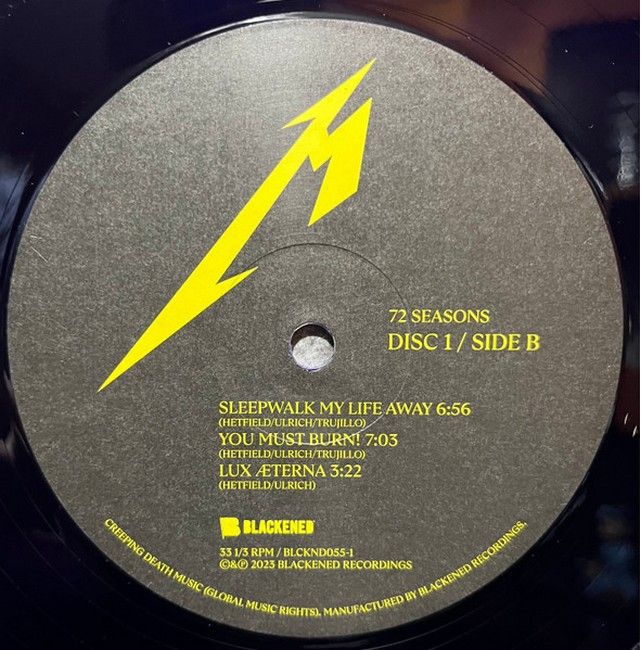 Metallica – 72 Seasons (2LP, Album, Limited Edition, Stereo, Midnight Violet Vinyl)