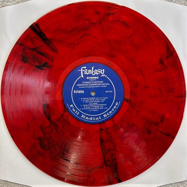 Creedence Clearwater Revival – Cosmo’s Factory (LP, Album, Reissue, Stereo, Red [Smoke])