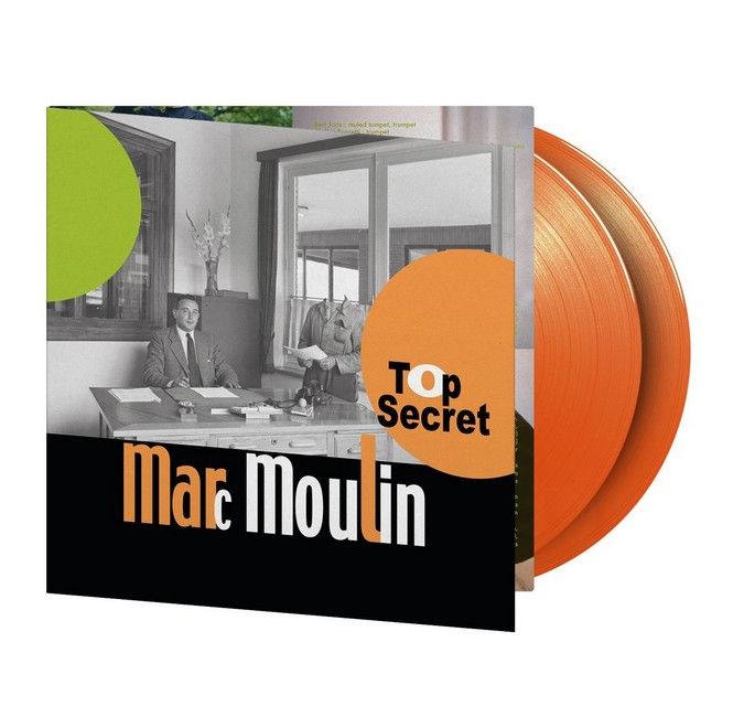 Marc Moulin - Top Secret (2LP, Album, Orange Vinyl)
