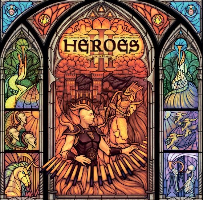Paul Romero – Heroes of Might and Magic ІІІ: Live in Ukraine (2LP, Album, Limited Edition, Soundtrack, Blue&Orange Vinyl)