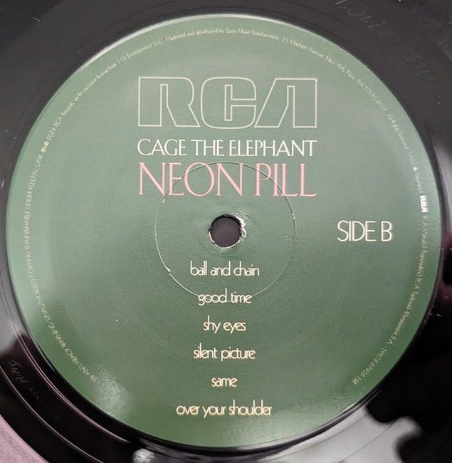 Cage The Elephant – Neon Pill (LP, Album, Gatefold, Vinyl)