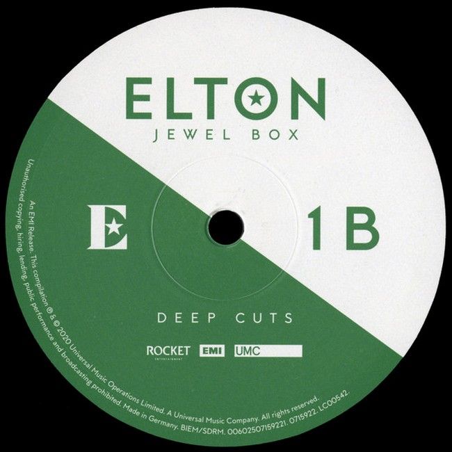 Elton – Jewel Box (Deep Cuts) (3LP, Compilation, Stereo, Vinyl)