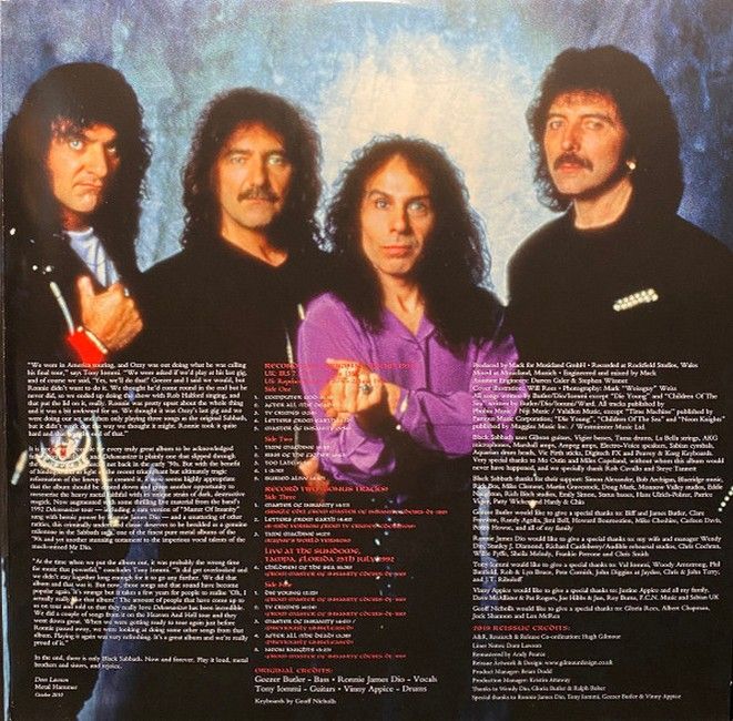 Black Sabbath – Dehumanizer (2LP, Deluxe Edition, Limited Edition, Gatefold, 180g, Vinyl)