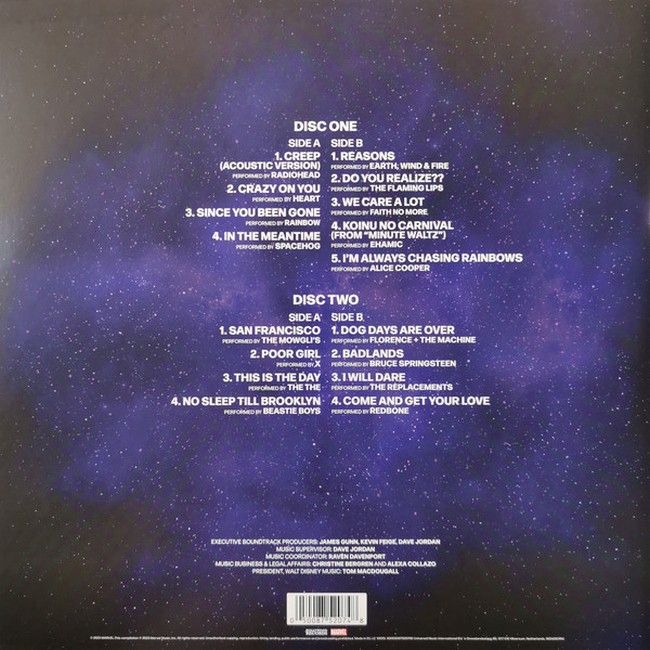 Guardians Of The Galaxy Vol3 (Awesome Mix Vol3) (2LP, Compilation, Limited Edition, Purple & Blue, Vinyl)