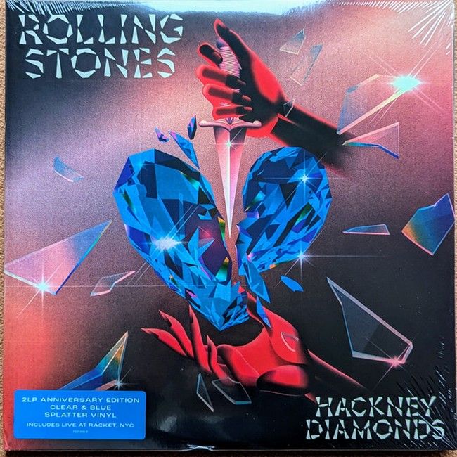 Rolling Stones – Hackney Diamonds (2LP, Album, Blue & Clear Splatter Vinyl)