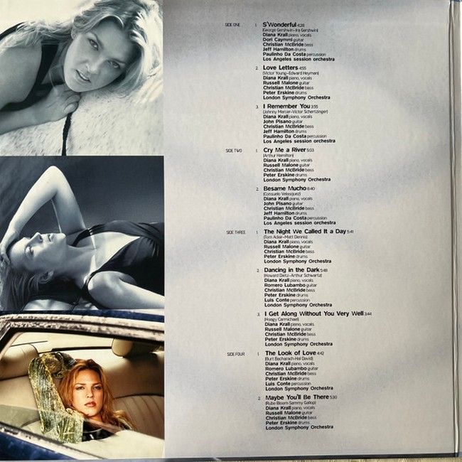 Diana Krall – The Look Of Love (2LP, Album, Reissue, Stereo, 180 Gram, Gatefold, Vinyl)