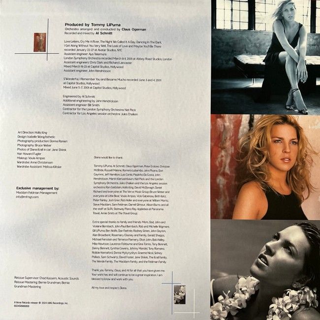 Diana Krall – The Look Of Love (2LP, Album, Reissue, Stereo, 180 Gram, Gatefold, Vinyl)