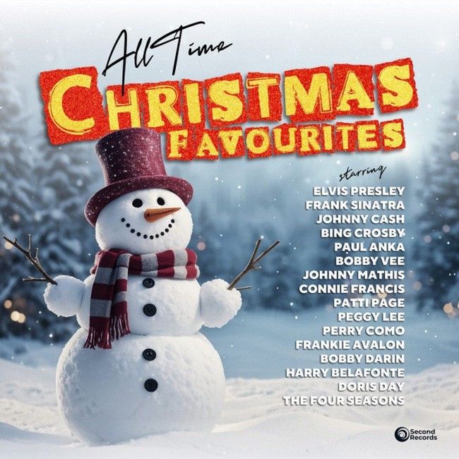 Various – All Time Christmas Favorites (LP, Compilation, Red, 180 gram, Vinyl)