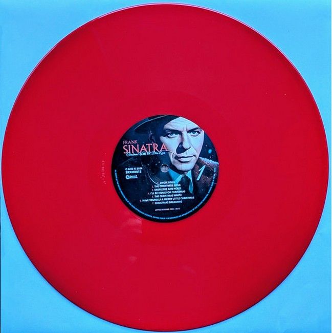 Frank Sinatra – Christmas With Ol' Blue Eyes (LP, 180gr Limited Edition Red Vinyl)