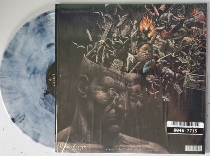 Bound In Fear – Penance (LP, Album, Translucent Gray w/ Black Marble, Vinyl)