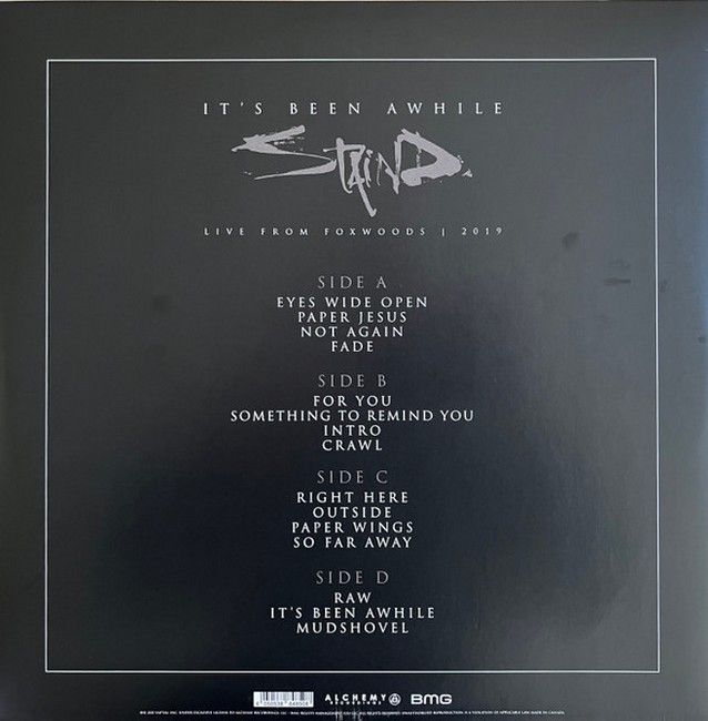 Staind – It’s Been Awhile - Live From Foxwoods 2019