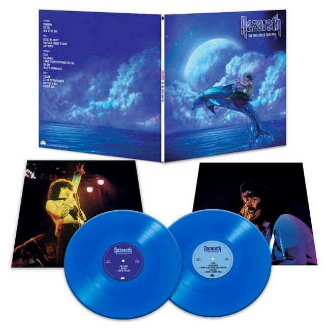 Nazareth – The Fool Circle Tour 1981 (2LP, Album, Limited Edition, Blue Vinyl)