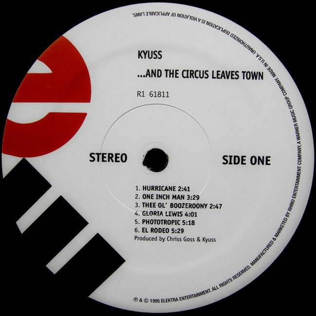 Kyuss – ...And The Circus Leaves Town (LP, Album, Reissue, Vinyl)