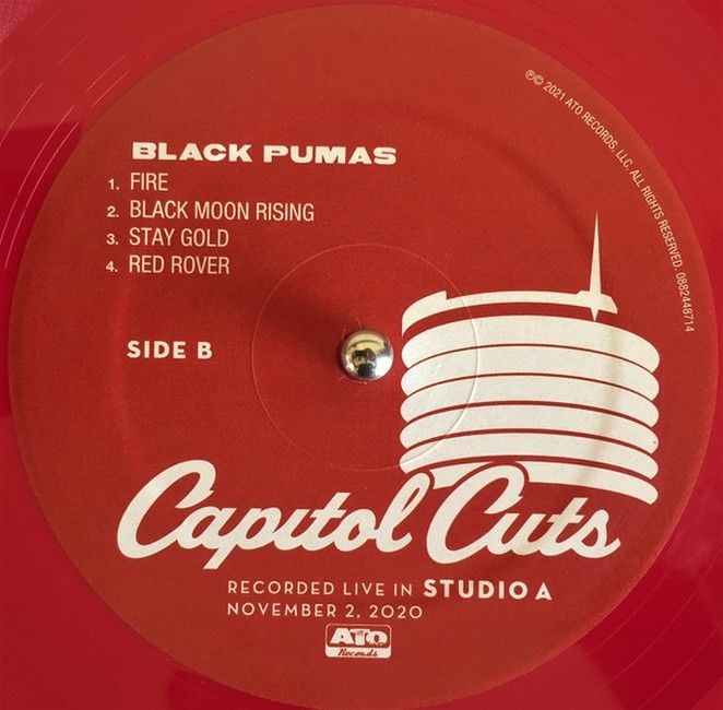 Black Pumas – Capitol Cuts ( LP, Album, Red Vinyl)