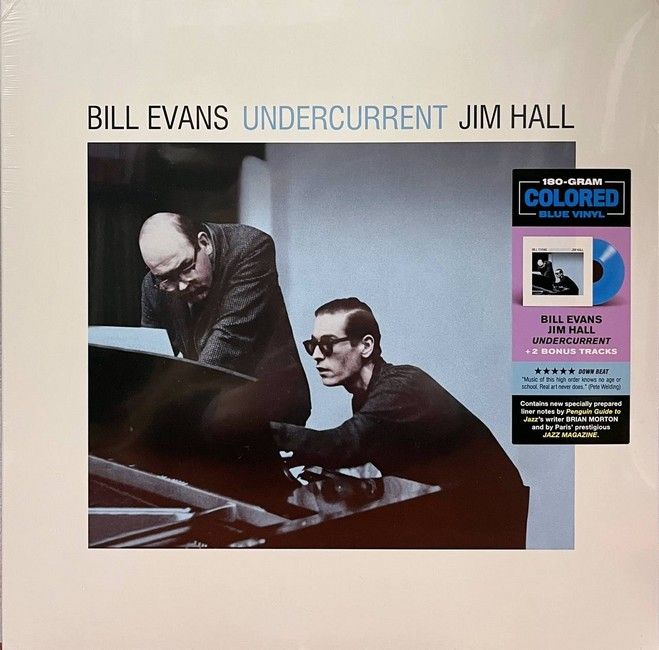 Bill Evans, Jim Hall - Undercurrent (LP, Record Limited Edition, Import Blue Vinyl)