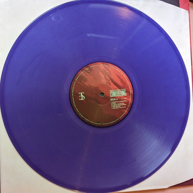 Employed To Serve – Conquering (LP, Transparent Amethyst, Vinyl)
