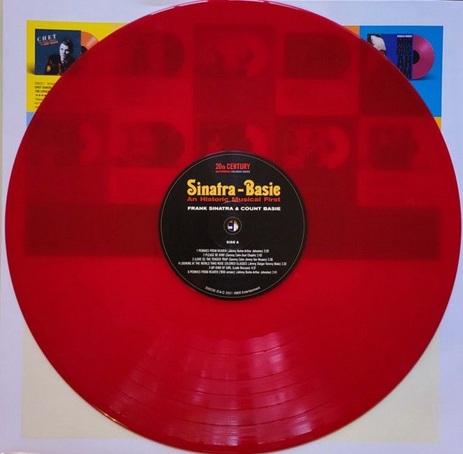 Sinatra - Basie (LP, Album, Limited Edition, Red Vinyl)