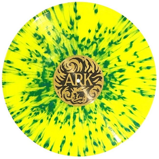 In Hearts Wake – Ark (LP, Album, Limited Edition, Yellow w/ Blue Splatter Vinyl)