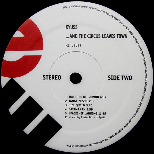 Kyuss – ...And The Circus Leaves Town (LP, Album, Reissue, Vinyl)